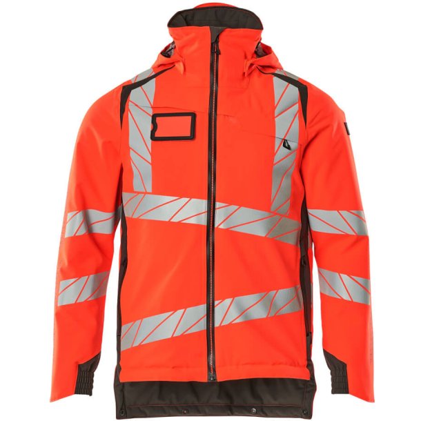 MASCOT Vinterjakke Hi-Vis Rd/Mrk Antracit 19035-449-22218