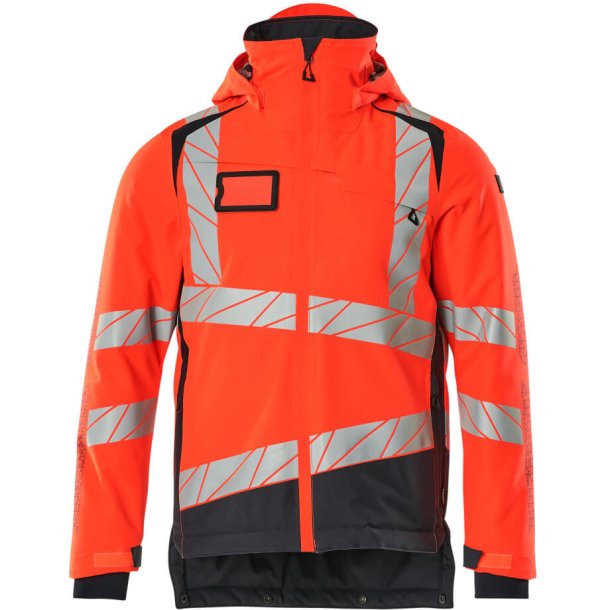 MASCOT Vinterjakke Hi-Vis Rd/Mrk Marine 19335-231-22210