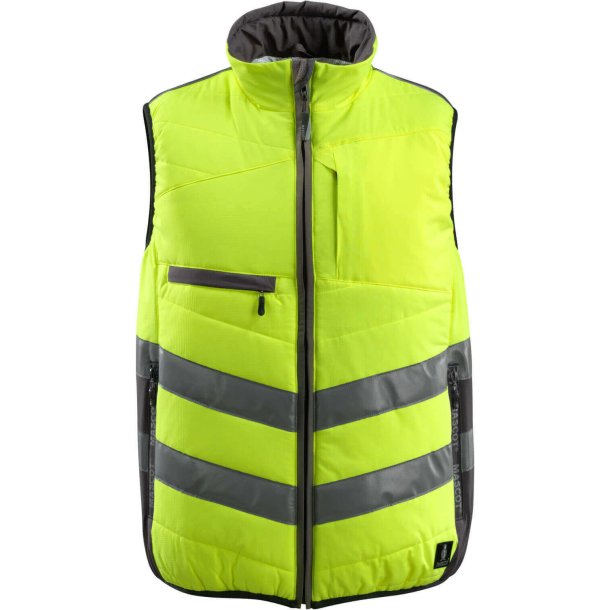 MASCOT Vintervest Hi-Vis Gul/Mrk Antracit 15565-249-1718